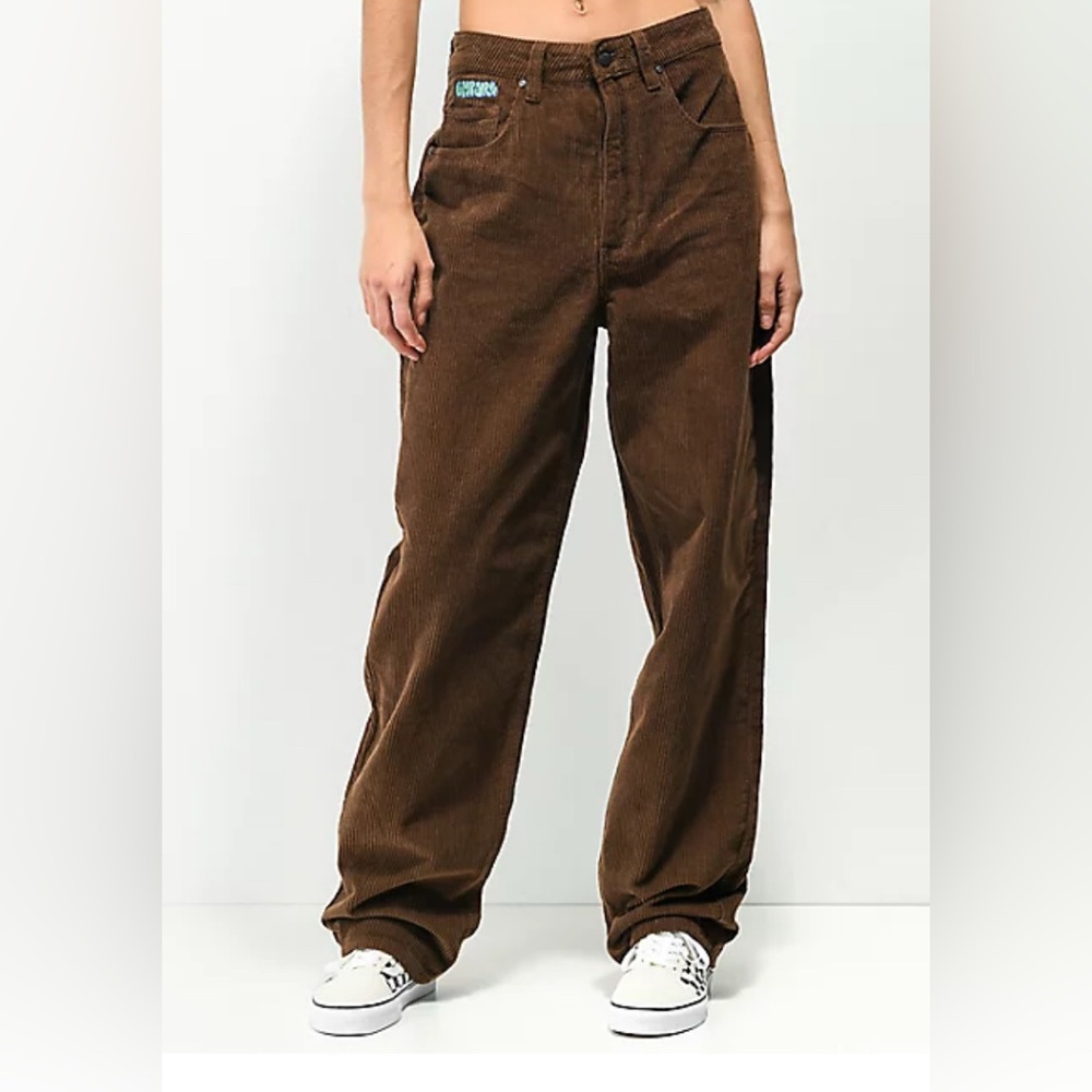 Empyre Tori Carafe Corduroy Brown Skate Pants